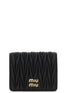 Miu Miu Small matelassé nappa leather wallet